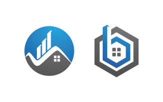House Property concept icon logo template v.107