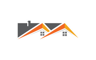 House Property concept icon logo template v.98