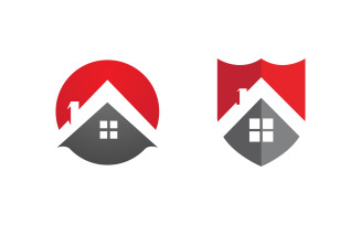 House Property concept icon logo template v.99