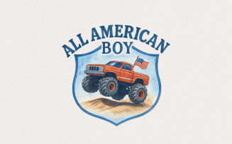 All American Boy PNG, 4th of July PNG, Kids Patriotic PNG, Boys 4th of July, Happy 4th of July,