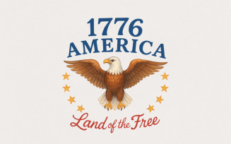 1776 America, Patriotic Design, 4th of July PNG, Independence Day Graphic, USA Vintage, Freedom