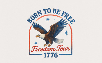 Retro 4th Of July PNG , Independence Day Sublimation Design, America Coquette Png, Patriotic Eagle