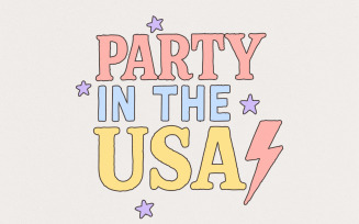 Retro 4th of July PNG, Independence Day PNG, Patriotic Designs, America PNG File, Summer PNG, Red