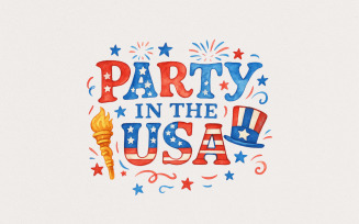 Retro 4th of July Sublimation, Independence Day PNG, Patriotic America Design, Red White and Blue,