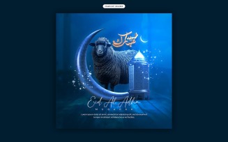 Traditional Eid al-Adha Social Post Templates