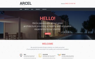 Architecture Responsive WordPress Theme