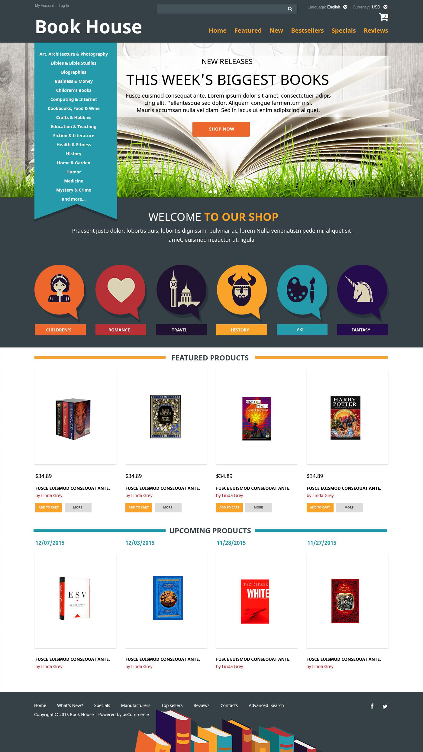 Change Template Oscommerce Site