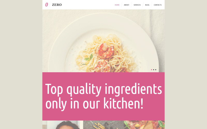 Cozy Cafe Restaurant WordPress Theme