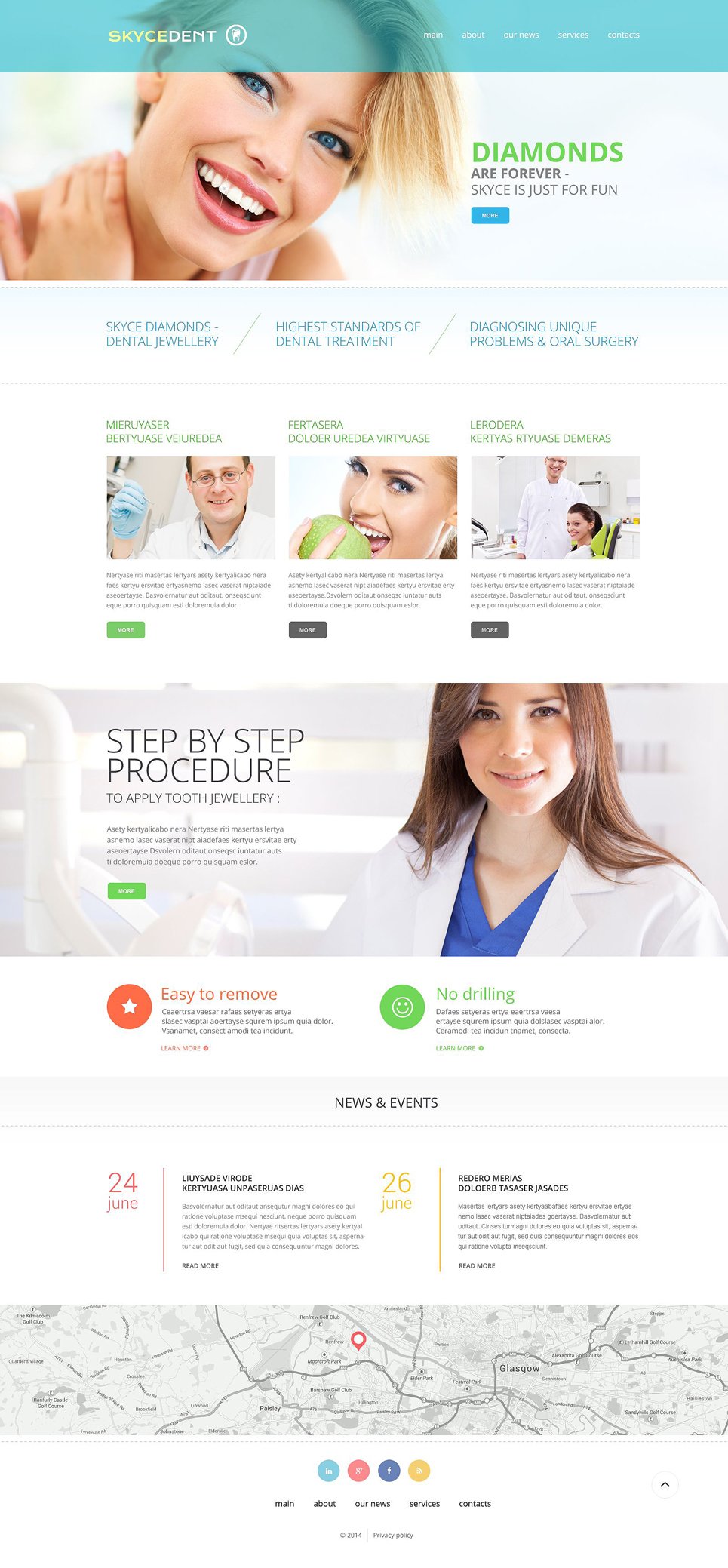 Dentistry Responsive Website Template New Screenshots BIG