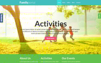 Family Board WordPress Theme