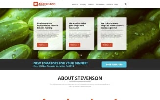 Farming Agriculture Joomla Template