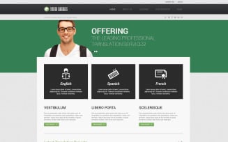 Translation Bureau Responsive WordPress Theme
