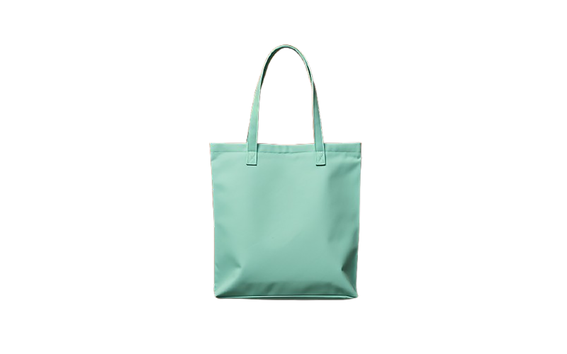 Solid color women's tote bag png Background