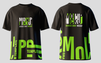 Oversize T-Shirt Mockup Sets