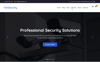 TishSecurity - Security WooCommerce Theme