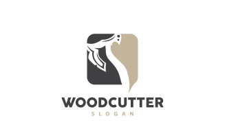 Ax Logo Wood Cutting Tool Black V4