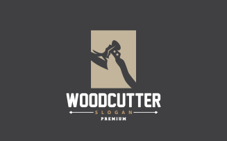 Ax Logo Wood Cutting Tool Black V8