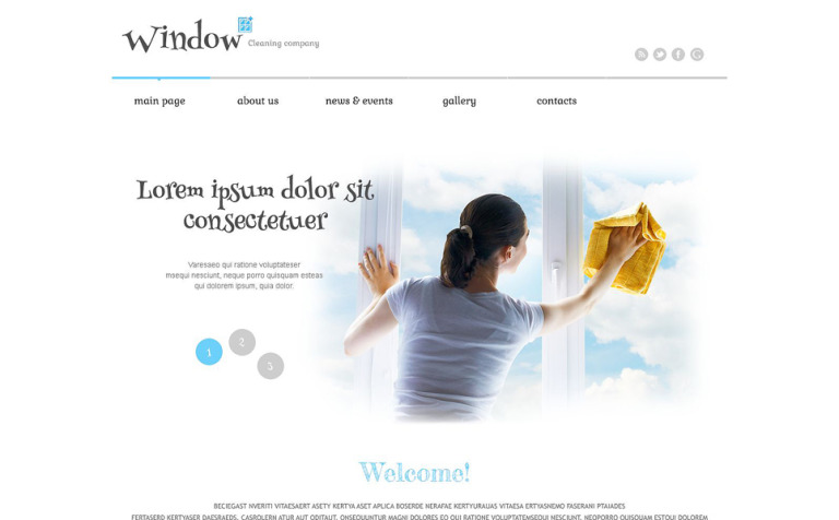 Accounting Website Bootstrap WordPress Template Big Screenshot Accounting Website Responsive WordPress Theme New Screenshots BIG
