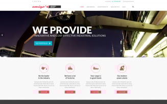 Industrial Agency WordPress Theme