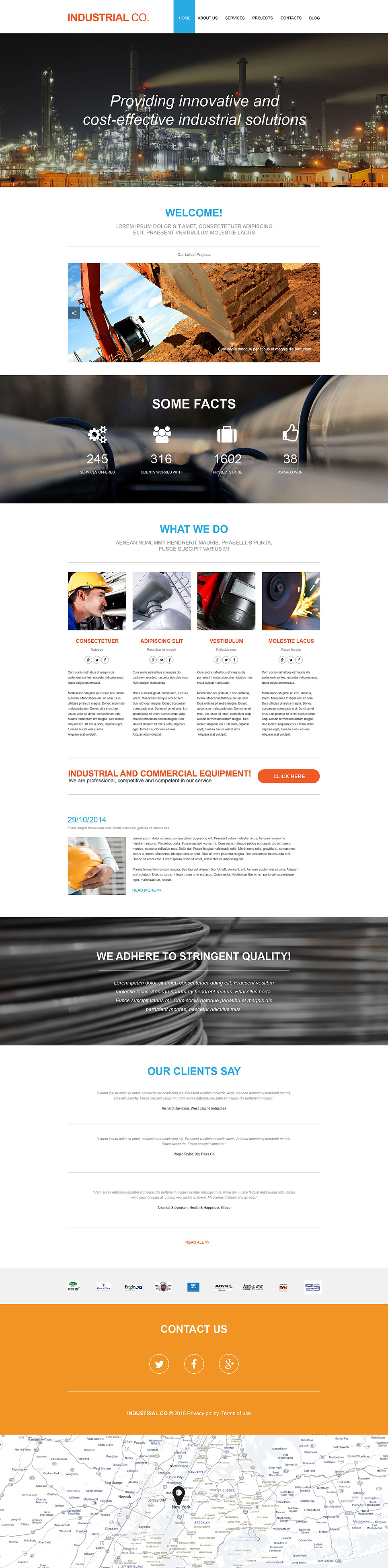 Industrial Muse Template New Screenshots BIG