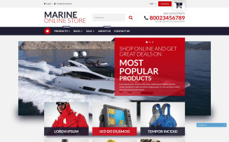 Marine Online Store Shopify Theme