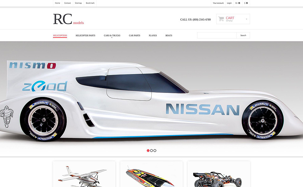 Radio Control Hobby Shop Theme 52530