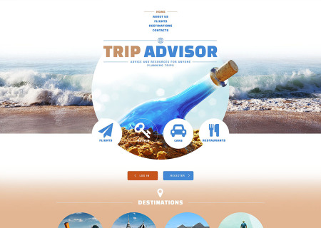 Travel Guide Responsive