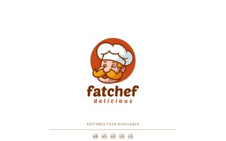 Chef Mascot Logo Design 301