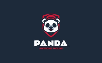 Panda Mascot Logo Design Template 574