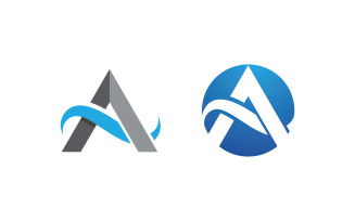 A Letter Business Concept design LogoTemplate v.100