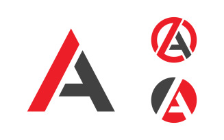 A Letter Business Concept design LogoTemplate v.101