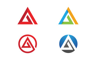 A Letter Business Concept design LogoTemplate v.102