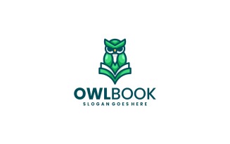 Mascot Owl Book Logo Design