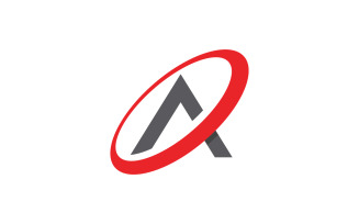 A Letter Business Concept design LogoTemplate v.109