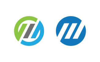 Business growth Finance concept logo illustration design v.107