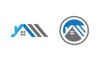 House Property concept icon logo template v.113