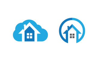 House Property concept icon logo template v.117