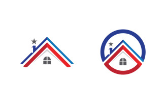 House Property concept icon logo template v.118