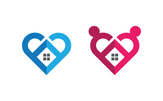 House Property concept icon logo template v.121