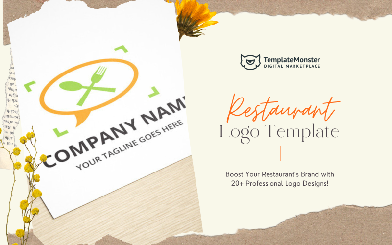 Restaurant Logo Template Pack