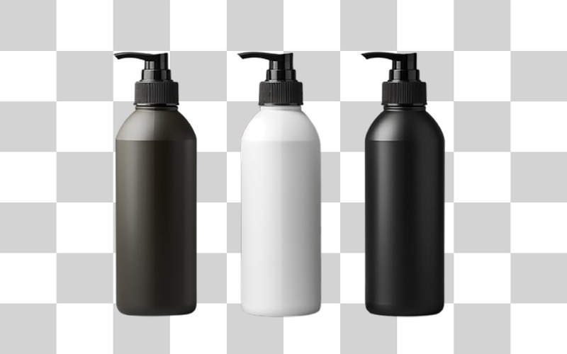 Multi spray bottle png design Background