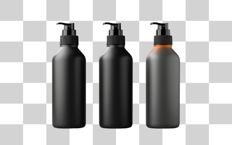 Multi spray bottle transparent background Background