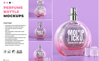 Perfume Bottle Mockup Design 87