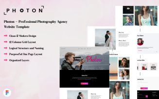 Photon - Professional Photography Agency Website Template