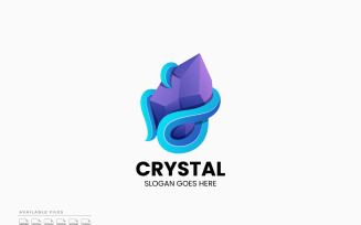 Crystal Gem Gradient Logo