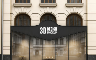 3D Logo Mockup on Exotic Wooden Wall Luxury Interior PSD Template Luxury Wall Logo Mockup PSD