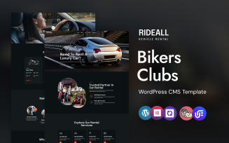 RideAll - Motor Sports And Bikers Clubs WordPress Elementor Theme