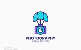 Balloon Photography Logo Template Vector Design