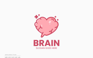 Brain Logo Template Vector Design