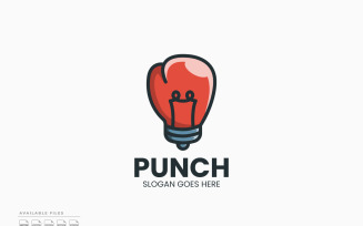 Creative Punch Logo Template Vector Design